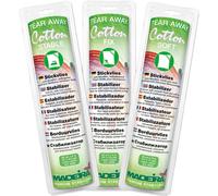 Madeira Cotton Stickvlies Set - 3 Sorten (2,22 € pro 1 m)
