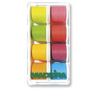 Madeira Frosted MATT No.40 Garnbox (8 Farben/ 200 m)