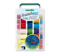 Madeira Frosted MATT No.40 Stickbox (40 Farben/ 500 m)