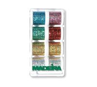 Madeira Geschenkbox: Metallic: Spektren: 8 x 100 m: Spulen, mehrfarbig
