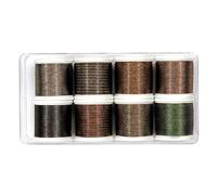 Madeira 8er Garnbox Metallic Soft 8 x 200m (1,27 € pro 100 m)
