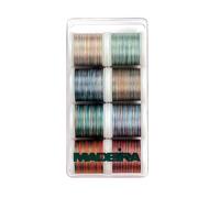 Madeira Geschenkbox: Polyneon: Multicolour: 8 x 200m: Spools, Sortiert, 8015