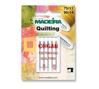 Madeira Maschinennadeln für Quiltarbeiten 75/11 und 90/14