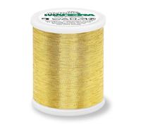 Madeira Metallic Brilliant 40 Metall-Effektgarn 1000m Farbe GOLD 6 (1,18 € pro 100 m) Farbe:Farbe GOLD-6