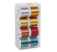 Madeira Metallic Classic No.40 Stickbox (8 Farben/ 200 m)