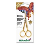 Madeira Präzisions-Stickschere gerade Spitze
