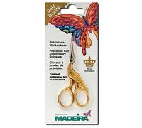 Madeira Präzisions-Stickschere Storchendesign gerade Spitze