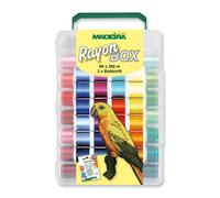 Madeira Rayon No.40/ Softbox (80 Farben/ 200 m)