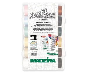 Madeira Smartbox Aerofil 120 Nähgarn 18 x 1000m (0,36 € pro 100 m)