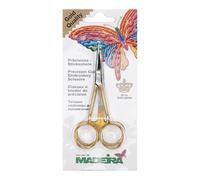 Madeira Spezial-Stickschere (vergoldet, 2-fach gebogen, 10 cm)