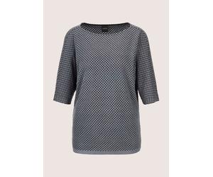 MADELEINE "Sweatshirt Oversize-Shirt mit Fledermaus-Ärmeln" (78339412-36) schwarz, grau