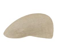 Madison Leinen Flatcap by Stetson beige 55 cm