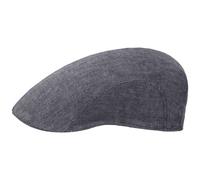Madison Leinen Flatcap by Stetson grau 54 cm