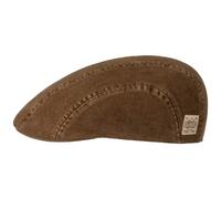 Madison Soft Vintage Cotton Flatcap by Stetson braun XXL (62-63 cm)