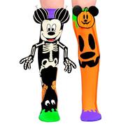 Madmia Disney Mickey Mouse Socken - Bunte leuchtende 3D Halloween Socken - Für Kinder & Erwachsene für 6 bis 99 Jahren Perfektes Kostüm zu Halloween (29024MM) Bunt, Einheitsgröße