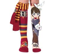 Madmia Unisex Harry Potter 3D Griffindor Socken für Kinder & Erwachsene für 6 bis 99 Jahren (29020MM), Bunt, Einheitsgröße