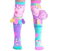 MADMIA Unisex Peppa Pig Fairy 3D Peppa Wutz Elfen Socken für Kinder & Erwachsene für 6 bis 99 Jahren (29029MM), Bunt, Einheitsgröße