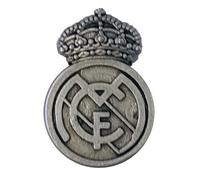 Madrid Pin Real Anstecker Vintage Silver Crest Real