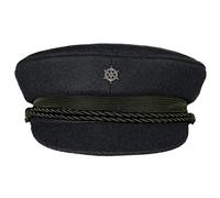 MADSea Elbsegler Premium Tuch mit Pin Steuerrad silberfarben schwarz
