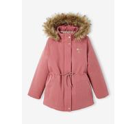 Mädchen 3-in-1-Winterjacke mit Recycling-Polyester dunkelrosa Gr. 140 von Vertbaudet