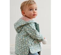 VERTBAUDET Mädchen Baby Regenjacke aquamarin bedruckt 86