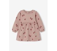 Vertbaudet Mädchen Baby Sweatkleid pudrig rosa 62