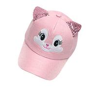 Mädchen Baseballkappe Katze Pailletten Kinder Kappe Sport Cartoon Schirmmütze UV Schutz Sonnenhut Baumwolle Mädchen Atmungsaktiv Hüte Frühling,Sommer schirmmützen Junge Cappy Mütze 1-4 Jahre