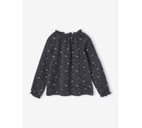 Mädchen Bluse aus Feincord grau Gr. 86 von vertbaudet
