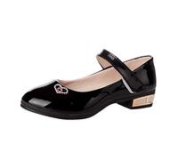Mädchen Bowknot Einzelne Sandalen Kristall Bling Kleinkind Baby Schuhe Mädchenschuhe Lederschuhe Einzelschuhe Tanzschuhe Antirutsch Babyschuhe Krabbelschuhe Lauflernschuhe Baby-Schuhe Kinderschuhe