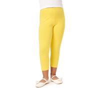 Mädchen Capri Leggings aus Viskose MS10-131 PP3 Gelb 128 128 Gelb