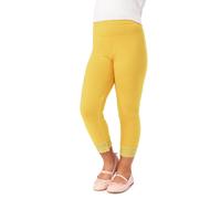 Mädchen Capri Leggings aus Viskose MS10-293 Gelb 110 110 Gelb