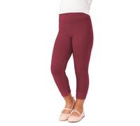 Mädchen Capri Leggings aus Viskose MS10-293 PP2 Weinrot 134 134 Weinrot