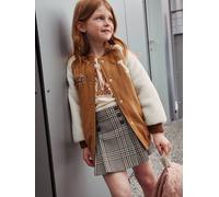 Mädchen Faltenrock braun Gr. 110 von vertbaudet