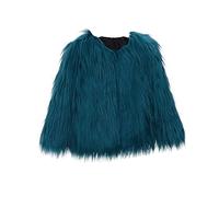 Mädchen Fleecejacke Kinder Fleecemantel Warme Übergangsjacke Langarm Winter Fleecejacke mit Teddyplüsch Pelzjacke Outdoor Fleecejacke Strickjacke aus Fleece für Mädchen (Blue, 9-10 Years)