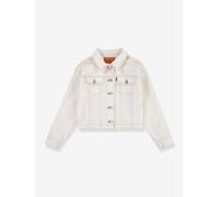Mädchen Jeansjacke Levi's mit Bio-Baumwolle wollweiß Gr. 128 von Levis Kid's