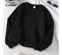 Mädchen/Jungen Sweatshirts Herbst Rundhals Pullover Langarm Sweatshirt Top Einfaches Herzmuster Lässig Vielseitig Langarm Lose Home