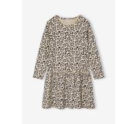 Mädchen Kleid BASIC puder Gr. 116 von Vertbaudet