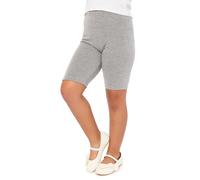 Mädchen Kurze Leggings aus Viskose MS10-132 PP2 Melange 128 128 Melange