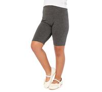 Merry Style Mädchen Kurze Leggings aus Viskose MS10-132 (Dunkelmelange, 158)