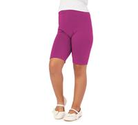 Merry Style Mädchen Kurze Leggings aus Viskose MS10-132 (Fuchsie-2, 140 cm)