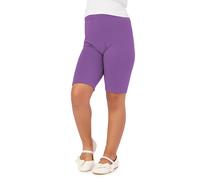 Merry Style Mädchen Kurze Leggings aus Viskose MS10-132 (Purpur, 152 cm)