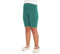 Merry Style Mädchen Kurze Leggings aus Baumwolle MS10-227 (Dunkeltürkis, 140 cm)