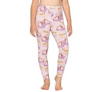 Mädchen Leggings aus Baumwolle MS10-337 Rosa/Hunde 110 110 Rosa/Hunde