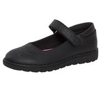 Mädchen-Pokemon-Schulschuhe für Kinder, Pikachu Evoli, Schwarz, leicht zu befestigende Loafer-Schuhe mit starker Sohle