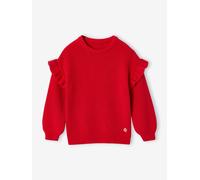 Mädchen Pullover rot Gr. 110 von vertbaudet