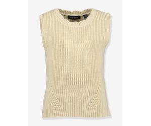 Mädchen Pullunder aus Baumwollstrick BLUE SEVEN beige Gr. 98/104