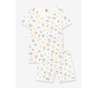 Mädchen Sommer-Schlafanzug PETIT BATEAU weiß Gr. 116