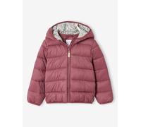 Mädchen Steppjacke mit Kapuze, Übergangsjacke pflaume Gr. 140 von Vertbaudet