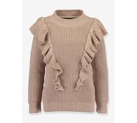 Mädchen Strickpullover mit breiten Volants BLUE SEVEN rosa Gr. 116