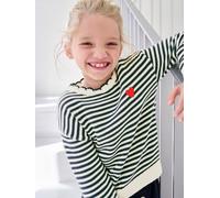 Vertbaudet Mädchen Strickpullover mit Streifen Marine 158